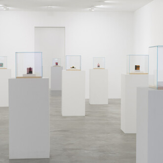 Ron Nagle, Irrational discovery, exhibition view. Courtesy of Matthew Marks Gallery