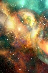 A depiction of the quantum fields of turbulent flow from a planetary perspective