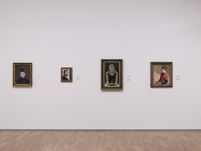 Ferdinand Hodler et Filippo Franzoni. Une amitié artistique, vue d’exposition. Avec l’aimable autorisation du MASI Lugano