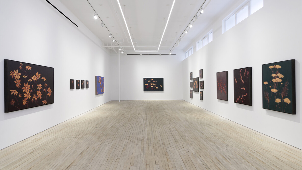 Alexandria Tarver, Dedicated to the low in heart, exhibition view. Courtesy of Nino Mier Gallery