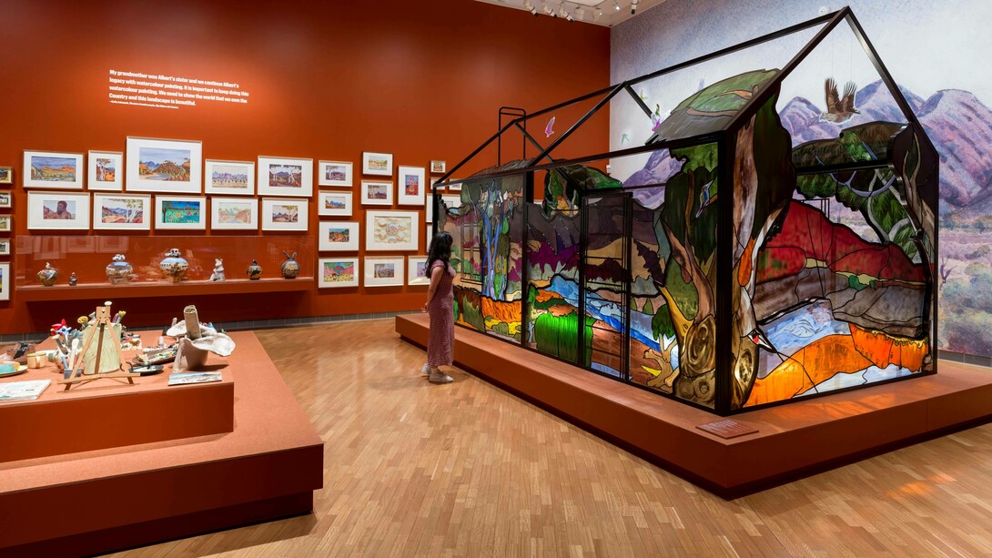 Various artists, 5th national indigenous art triennial: after the rain, exhibition view. Courtesy of the National Gallery of Australia