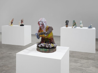 Cynthia Lahti, Trouble, exhibition view. Courtesy of James Fuentes Gallery