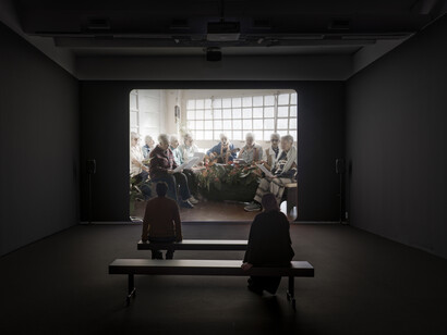 Jonathas de Andrade, Sisters with no name, exhibition view. Courtesy of MACRO 