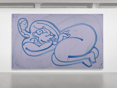 Grace Weaver, Mothers, exhibition view. Courtesy of Galerie Max Hetzler