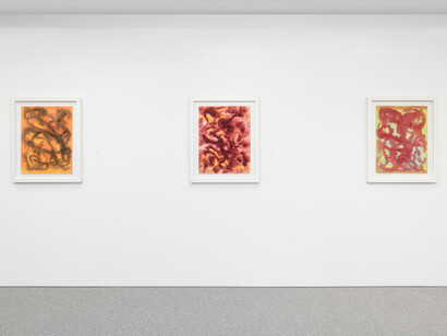 Beauford Delaney, The light contained in every thing, exhibition view. Courtesy of Michael Rosenfeld Gallery