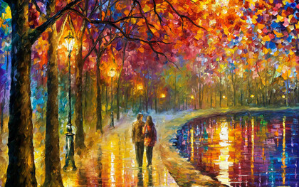Leonid Afremov, Spirits By The Lake