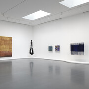 Olga de Amaral, exhibition view. Courtesy of Lincoln Glenn Gallery