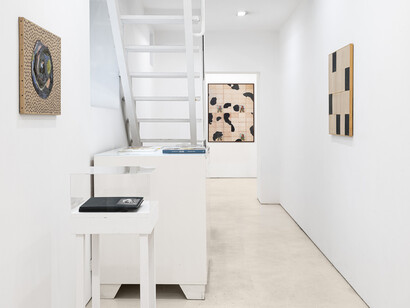 James H.D. Brown, I want to know, vista della mostra. Per gentile concessione di Galleria Valentina Bonomo e Galleria Alessandra Bonomo