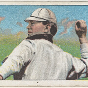 Issued by American Tobacco Company, Murphy, Philadelphia, American League, from the White Border series (T206) for the American Tobacco Company, 1909–11. Courtesy of the Metropolitan Museum of Art