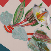 Wadi Hanifah embroidery landscape, 2024. Courtesy of Jane Lombard Gallery