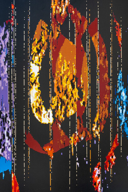 Alexander Samodurov, Veil of maya. Courtesy of Erarta Museum