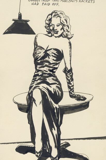 Raymond Pettibon, No title (Obvious proof that...) (detail), 1984. Courtesy the artist and David Zwirner © Raymond Pettibon