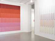 Rana Begum, Infinite ground, ausstellungsansicht. Mit freundlicher genehmigung der Galerie Christian Lethert