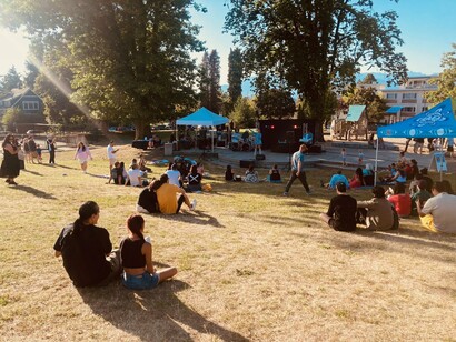 A concert at Grandview Park, Vancouver, Canada © Photo by John Macanas