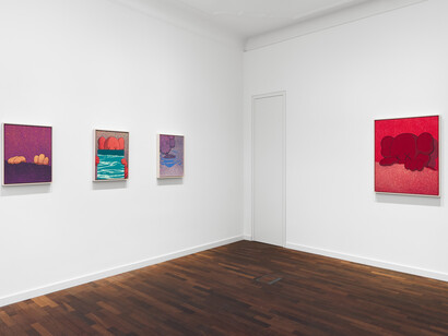Kaws, Therapy, exhibition view. Courtesy of Galerie Max Hetzler