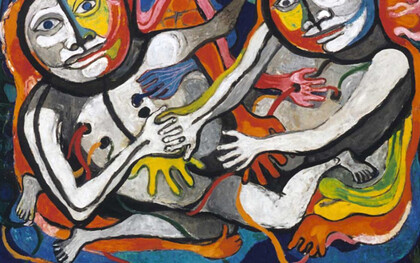 El Encuentro by Raquel Forner, 1978, oil on canvas