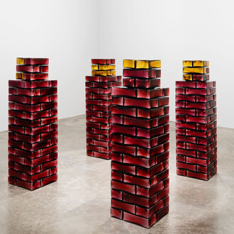 Jean-Michel Othoniel, New works, vue de l'exposition. Avec l'aimable autorisation de Perrotin