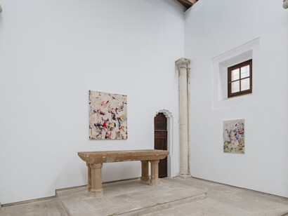 Shen Han, When an island is no longer an island, exhibition view. Courtesy of Kewenig Galerie