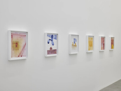 Karin Lambrecht, A intimidade da luz, vista da exposição. Cortesia da Galeria Nara Roesler