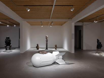 Brandon Vickerd, Phantom limb, vue d'exposition. Avec l'aimable autorisation d'Art Mûr