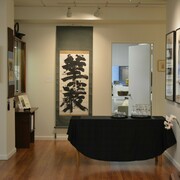 Munakata and the Disciples of Buddha, Exhibition view. Courtesy of Ronin Gallery