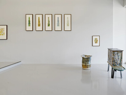 Mikkel Ørsted, Signs and echoes, exhibition view. Courtesy of V1 Gallery