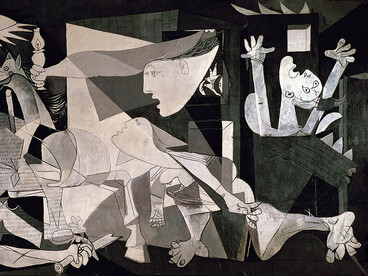 Pablo Picasso, Guernica (1937, detalle)