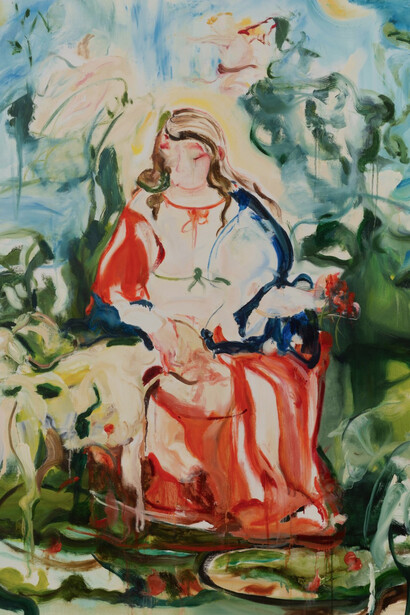 Jorge K. Cruz, The sheperdess (After Manuel de Samaniego), 2025. Courtesy of Freight + Volume