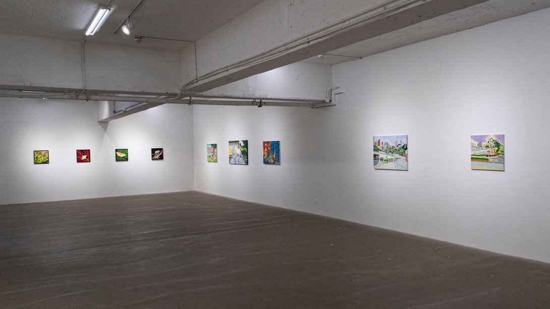 Elpis Chow, Sprawl, exhibition view. Courtesy of Gallery Exit 