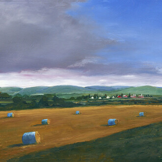 William Beckman, Bel air farm summer (detail), 2020. Courtesy of Forum Gallery