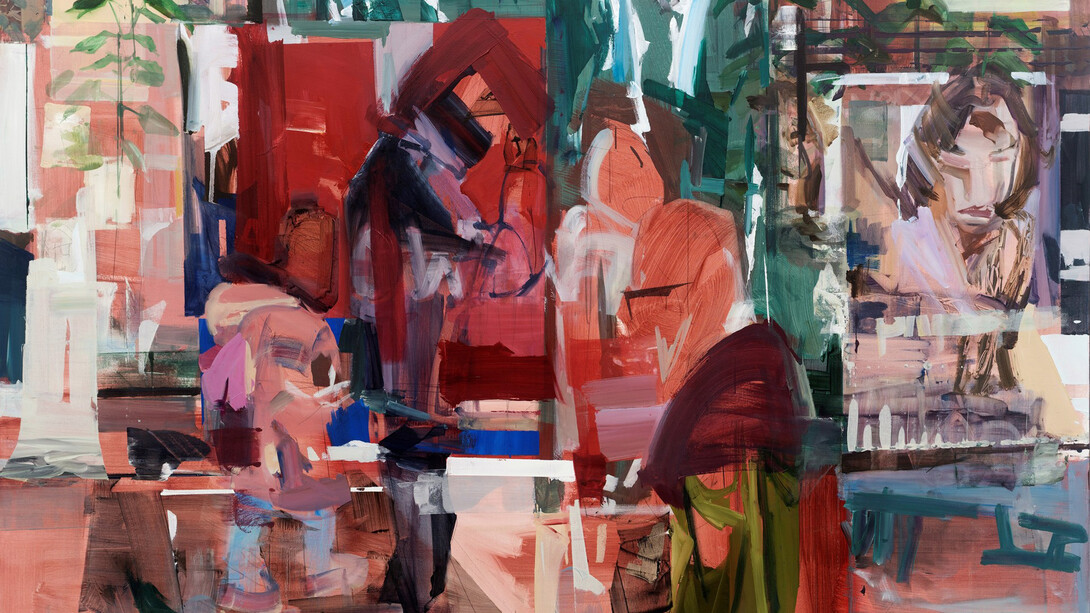 Sean Flood, Secret garden (detail), 2025. Courtesy of the Schoolhouse Gallery