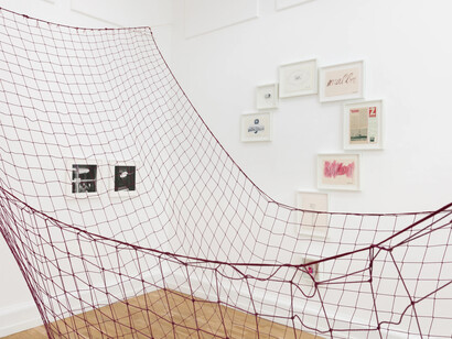 Július Koller, Antihappening, exhibition view. Courtesy of The Mayor Gallery