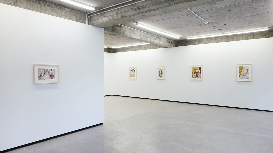 Priscilla Rose Howe, Rabid, exhibition view. Courtesy of Jhana Millers Gallery