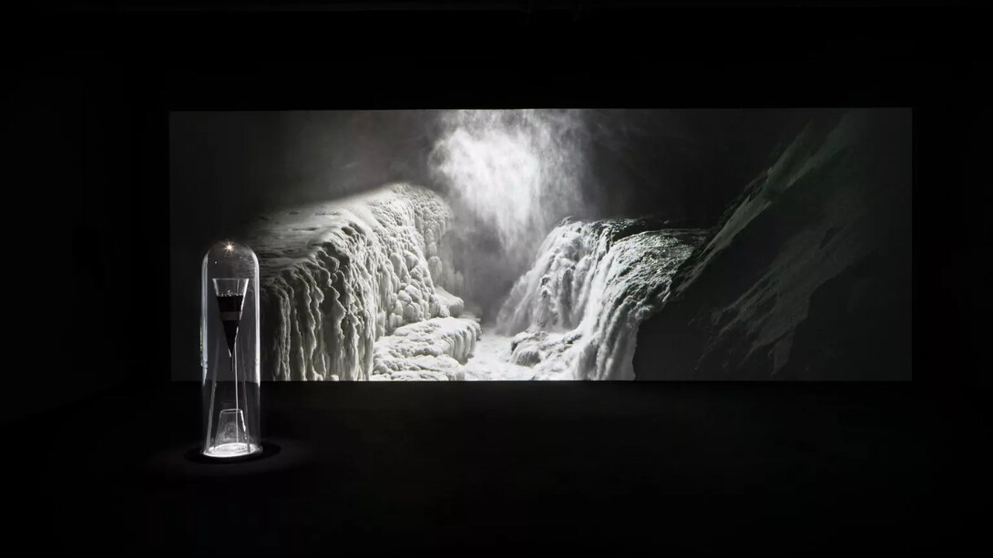 Julian Charrière, Midnight zone, exhibition view. Courtesy of Gallery Dittrich and Schlechtriem