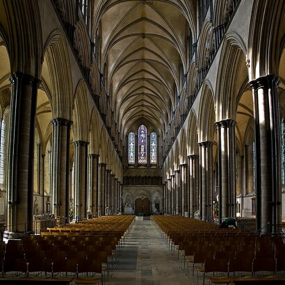 Cattedrale di Salisbury, Inghilterra, UK
