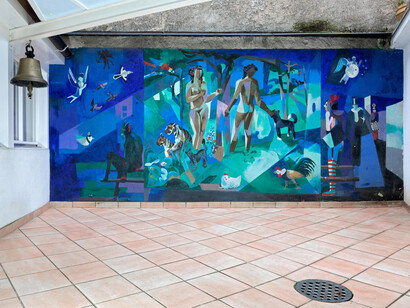 Various artists, Open for paradise, exhibition view. Courtesy of Contemporary Fine Arts