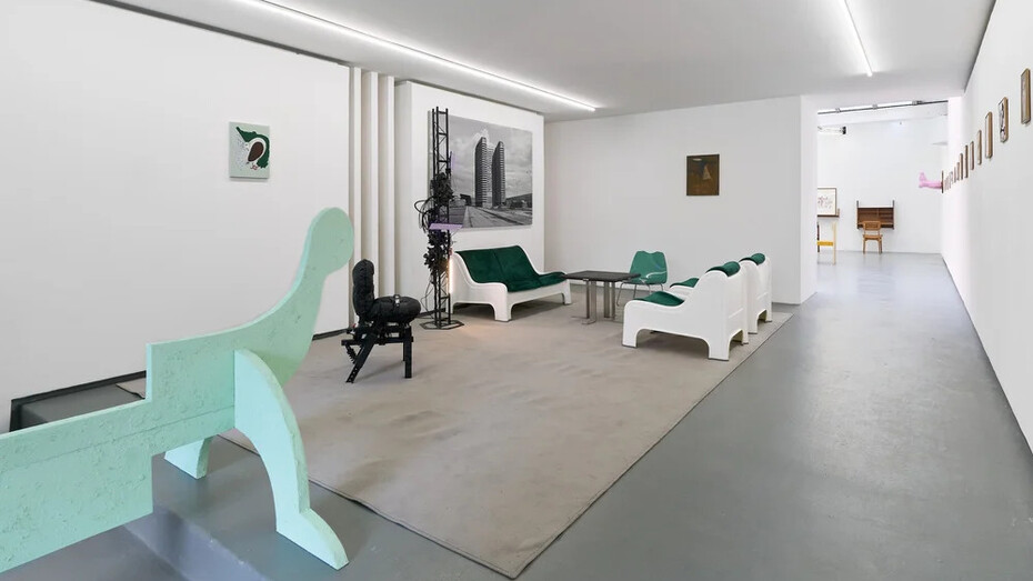 Artistes variés, Step by step, vue de l'exposition. Avec l'aimable autorisation de la Galerie Philippe Valentin