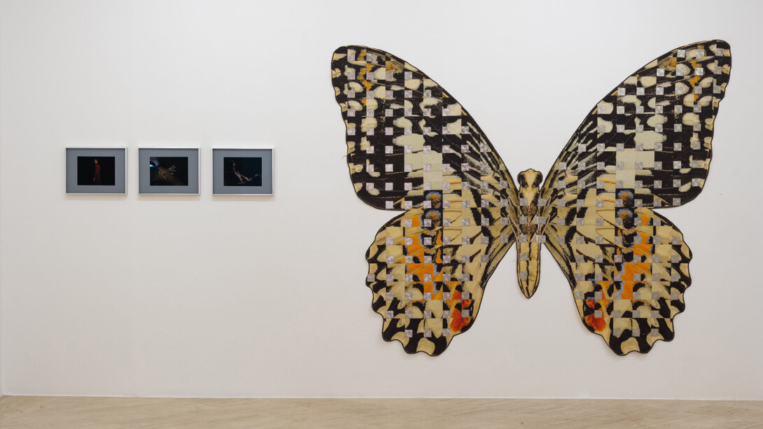 Anthea Hamilton, Soft you, vista della mostra. Per gentile concessione della Fondazione Memmo