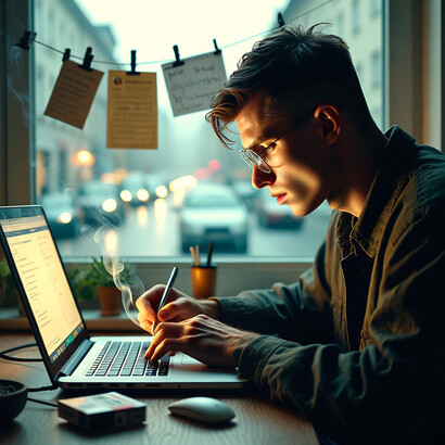 Ein Schriftsteller benötigt Zeit, um den richtigen Ton, die passenden Wörter, das richtige Maß an Distanz und die gewünschte Klarheit in seinen Texten zu finden