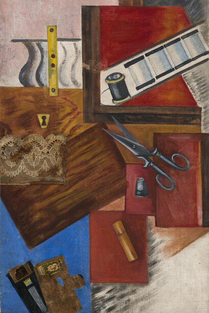 O.V. Rozanova, Housewife (detail), 1915. Courtesy of New Tretyakov Gallery 