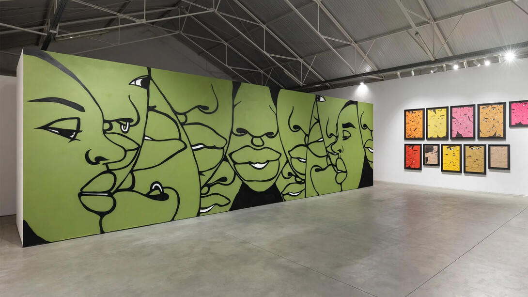 Dino D’Santiago, Portal do retorno, vista da exposição. Cortesia de Underdogs