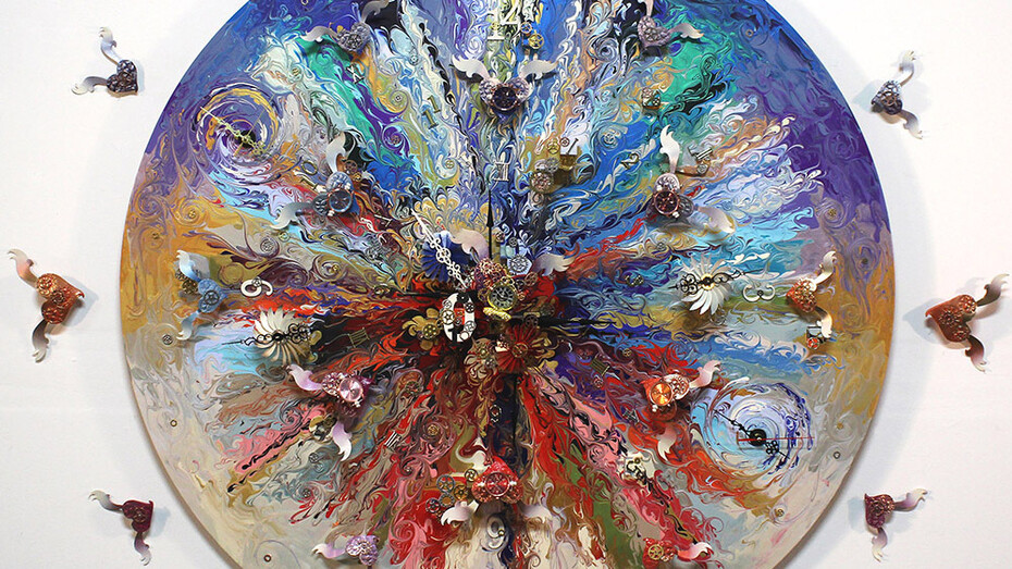 Laura Lee Junge, Time for a little more lovin' (detail). Courtesy of Jackson Junge Gallery
