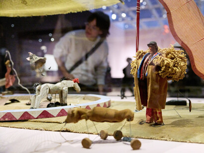 High wire: Calder’s circus, exhibition view. Courtesy of Whitney Museum