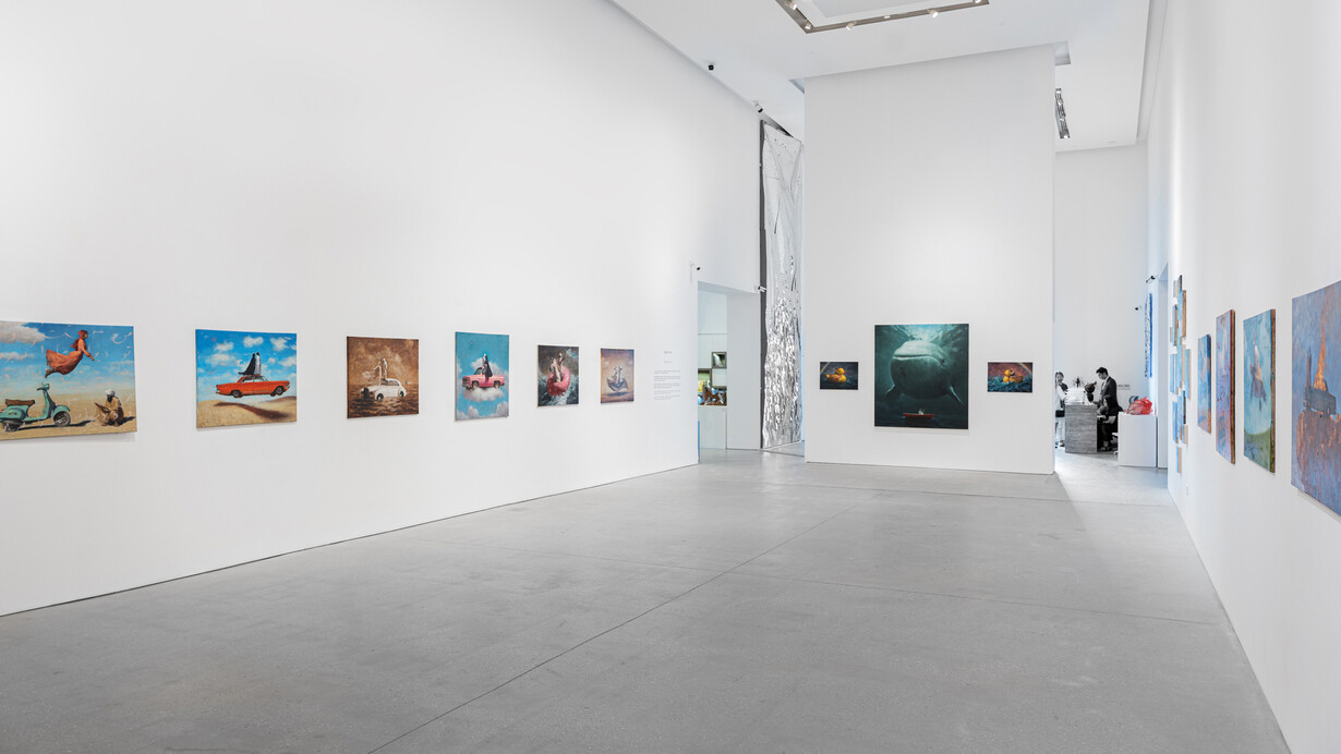 Darvish, Enrapture, exhibition view. Courtesy of Leila Heller Gallery 