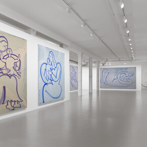 Grace Weaver, Mothers, ausstellungsansicht. Mit freundlicher genehmigung der Galerie Max Hetzler