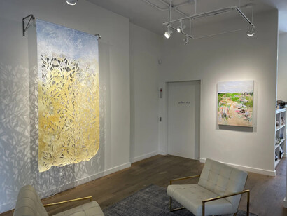 Force of nature: Works by Amy Donaldson and Cynthia Weiss, exhibition view. Courtesy of Gallery 1871