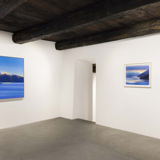 Thomas Huber, veduta della mostra. Cortesia di Galleria Monica De Cardenas