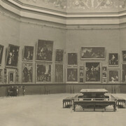 J. Laurent y Cía, Vista de la sala de la reina Isabel en el Museo del Prado, 1892 - 1899. Cortesía del Museo del Prado