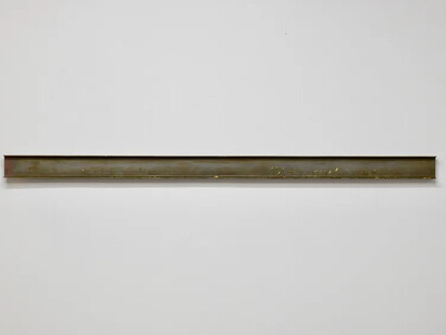 Kaz Oshiro, Untitled (Steel beam)#2060201, 2026. Courtesy of Make Room Gallery