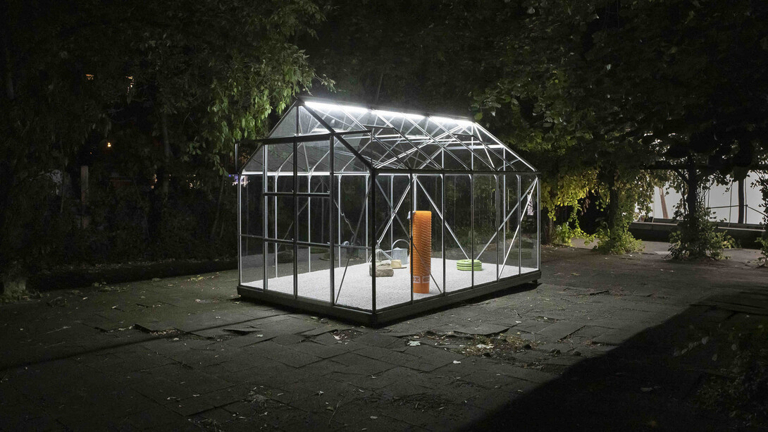 Arturo Comas, Greenhouse sunday, exhibition view. Courtesy of super bien! Berlin